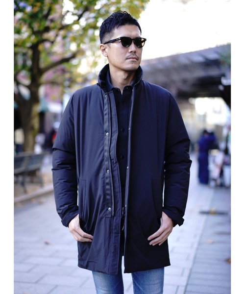 ★新品未使用★DENHAM春秋ブルゾン DENHAM デンハム パシフィックジャケット 01-19-08-20-081 フード付き