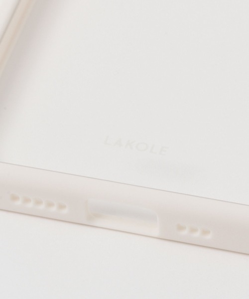 LAKOLE（ラコレ）の「シンプルフレームiPhoneケース / 176639（スマホケース/カバー・レディース・ホワイト/グレー/ベージュ/桜/グリーン/ブルー・X-SMALL/SMALL/MEDIUM）」の14枚目の写真