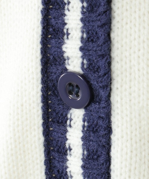 ikka（イッカ）の「【フォーマル対応】チルデンニットカーディガン（カーディガン/ボレロ・キッズ・オフホワイト・S/M/L）」の8枚目の写真