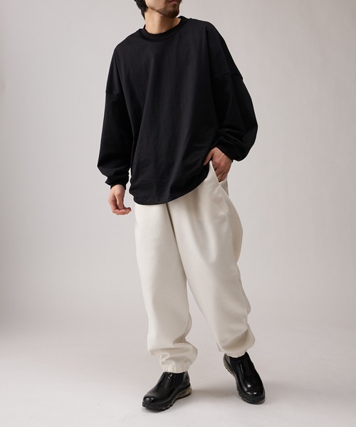 限定セール 国内正規 希少 ■ Cruciani イージー スウェットパンツ CUC0103 クルチアーニ ■ 48