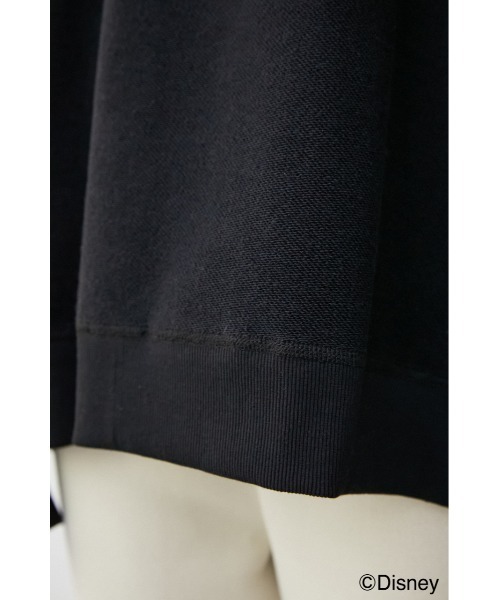 AZUL by moussy(アズールバイマウジー)の「AJUGA.×AZUL SWEAT(MICKEY)/AJUGA.×AZUL スウェット(MICKEY)(スウェット・レディース・ブラック/パープル/ライトブルー/杢グレー・M/L/S/M)」の15枚目の写真