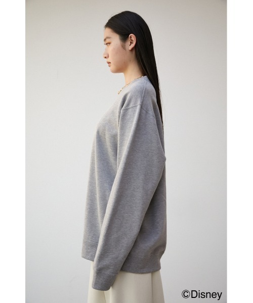 AZUL by moussy(アズールバイマウジー)の「AJUGA.×AZUL SWEAT(MICKEY)/AJUGA.×AZUL スウェット(MICKEY)(スウェット・レディース・ブラック/パープル/ライトブルー/杢グレー・M/L/S/M)」の18枚目の写真