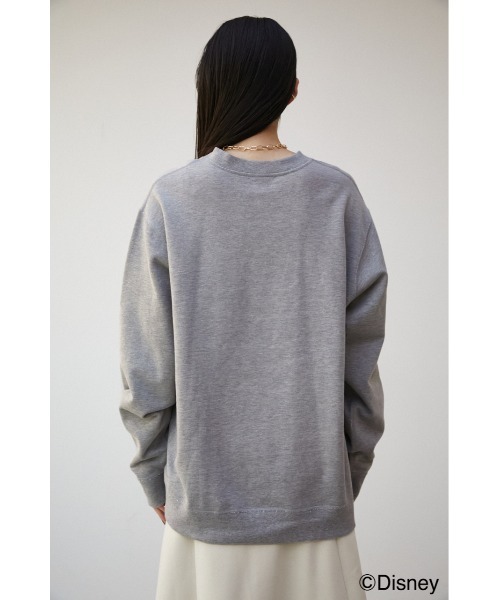 AZUL by moussy(アズールバイマウジー)の「AJUGA.×AZUL SWEAT(MICKEY)/AJUGA.×AZUL スウェット(MICKEY)(スウェット・レディース・ブラック/パープル/ライトブルー/杢グレー・M/L/S/M)」の19枚目の写真