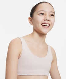 NIKE（ナイキ）の「ナイキ Dri-FIT アレート オール U ジュニア (ガールズ) スポーツブラ / Nike Dri-FIT Alate All U Big Kids' (Girls') Sports Bra（スポーツブラ・キッズ）」