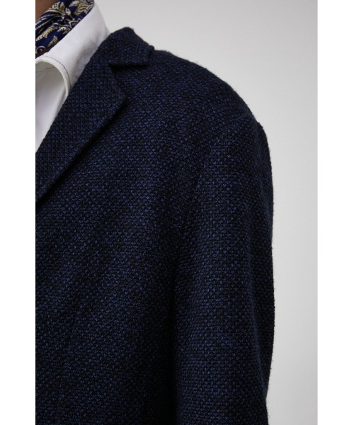 AZUL by moussy(アズールバイマウジー)の「TAILORED KNIT JACKET/テイラードニットジャケット(テーラードジャケット・メンズ・ダークネイビー/チャコールグレー・LARGE/MEDIUM)」の21枚目の写真