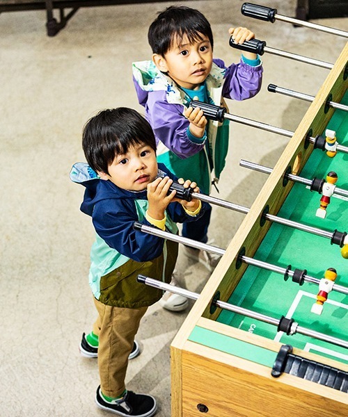 kladskap(クレードスコープ)の「恐竜リバーシブルウィンドブレーカー(ブルゾン・キッズ・アイボリー/ライトグリーン・80cm/90cm/100cm/130cm/110cm/120cm)」の22枚目の写真