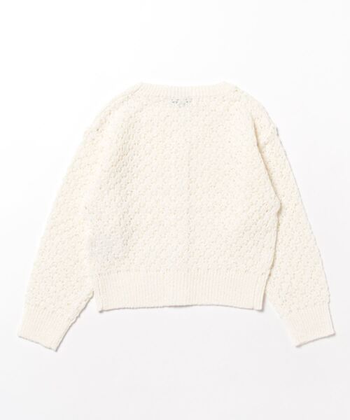 値下げ　売約済ご確認用　13800円　リトルニューヨーク ホワイト カーディガン kate spade new york kids（ケイトスペードニューヨーク）の