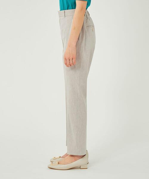 美品　グリーンレーベルリラクシング　ストレッチ　パンツ　セットアップ　４２ スラブ]◇D セットアップ ウエストゴム テーパードパンツ