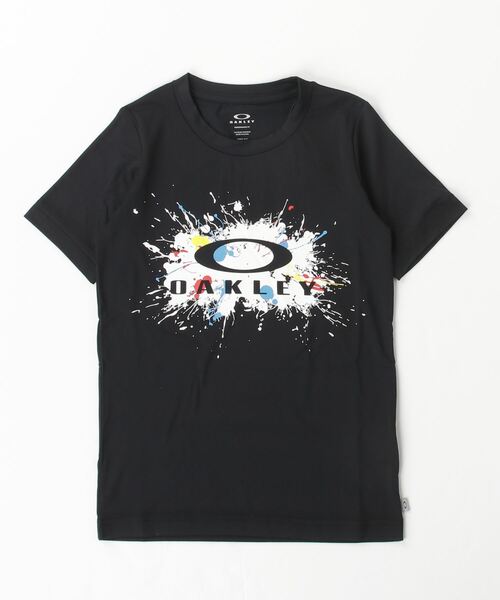 OAKLEY(オークリー)の「オークリー ENHANCE QD SS TEE SPLASH EVO YTR 5.0(Tシャツ/カットソー・キッズ・ブルー/ホワイト/オリーブ/ブラック・140cm/130cm/150cm/160cm)」の3枚目の写真
