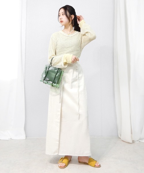 minia（ミニア）の「ビッグバックルフラットサンダル（サンダル・レディース・ブラック/ブラウン/イエロー/ゼブラ・S/M/L/LL）」の12枚目の写真