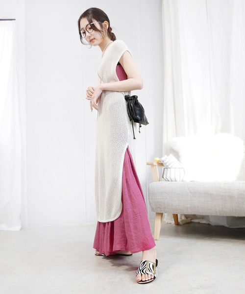 minia（ミニア）の「ビッグバックルフラットサンダル（サンダル・レディース・ブラック/ブラウン/イエロー/ゼブラ・S/M/L/LL）」の17枚目の写真