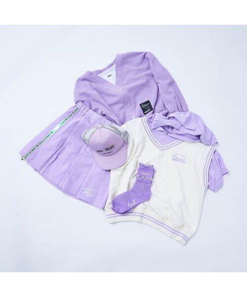 algy（アルジー）の「オーロラテーププリーツスカート（スカート・キッズ・ブラック/ミント/ベージュ/ラベンダー・X-SMALL/SMALL/MEDIUM/XX-SMALL/XXX-SMALL）」の14枚目の写真