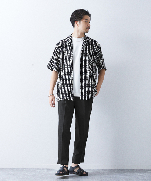 allery(アレリー)の「【allery / アレリ―】"リラックス" WOOL SLACKS(スラックス・メンズ・ブラック/ブラウン/ベージュ・SMALL/MEDIUM/LARGE)」の7枚目の写真