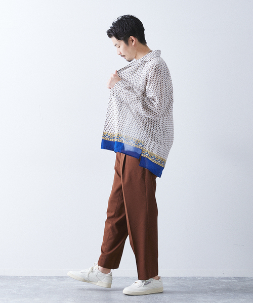 allery(アレリー)の「【allery / アレリ―】"リラックス" WOOL SLACKS(スラックス・メンズ・ブラック/ブラウン/ベージュ・SMALL/MEDIUM/LARGE)」の11枚目の写真