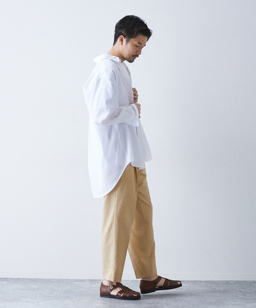 allery(アレリー)の「【allery / アレリ―】"リラックス" WOOL SLACKS(スラックス・メンズ・ブラック/ブラウン/ベージュ・SMALL/MEDIUM/LARGE)」の20枚目の写真