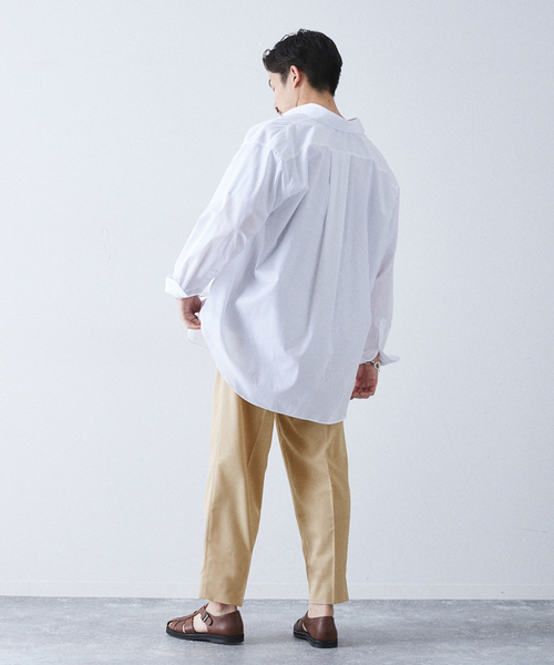 allery(アレリー)の「【allery / アレリ―】"リラックス" WOOL SLACKS(スラックス・メンズ・ブラック/ブラウン/ベージュ・SMALL/MEDIUM/LARGE)」の21枚目の写真