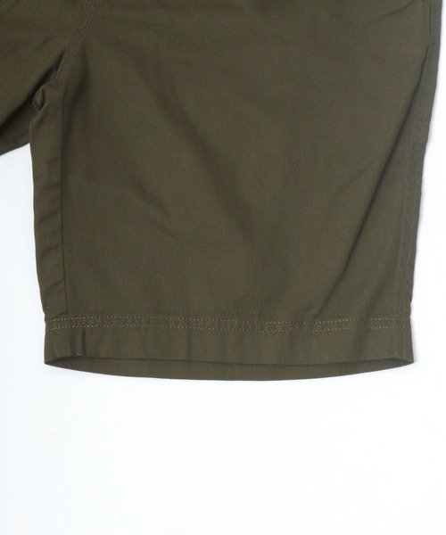 Champion（チャンピオン）の「2026SS Champion/チャンピオン ツイル ロゴ刺繍 ショートパンツ ハーフパンツ ショーツ（チノパンツ・メンズ・ベージュ/ネイビー/ホワイト/オリーブ/ブラック・M/L/XL）」の10枚目の写真