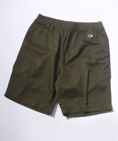 Champion(チャンピオン)の「2026SS Champion/チャンピオン ツイル ワッペンロゴ刺繍 ショートパンツ ハーフパンツ ショーツ(チノパンツ・メンズ・ベージュ/ネイビー/ホワイト/オリーブ/ブラック・M/L/XL)」の17枚目の写真