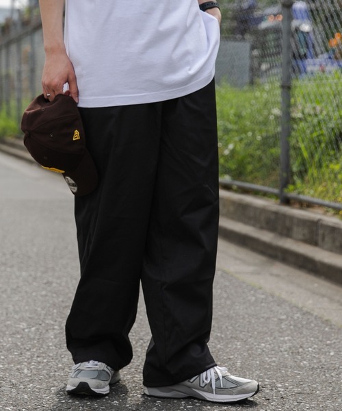 WEGO（ウィゴー）の「WEGO/【セットアップ対応】TECH EASYPANTS（スウェットパンツ・メンズ・ブラック/ライトグレー・MEDIUM/LARGE）」の8枚目の写真