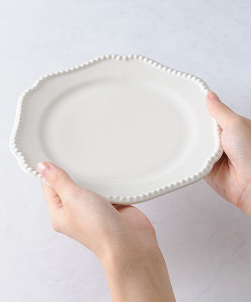 BRUNO（ブルーノ）の「セラミックプレートセットΦ21＋母の日限定メッセージカード（食器・レディース・グリーン/ホワイト・ﾌﾘ-）」の5枚目の写真