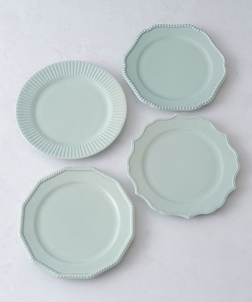 BRUNO（ブルーノ）の「セラミックプレートセットΦ21＋母の日限定メッセージカード（食器・レディース・グリーン/ホワイト・ﾌﾘ-）」の13枚目の写真