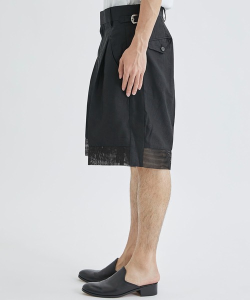 TOGA(トーガ)の「Paisley jacquard short pants(その他パンツ・メンズ・ブラック・L/M)」の7枚目の写真