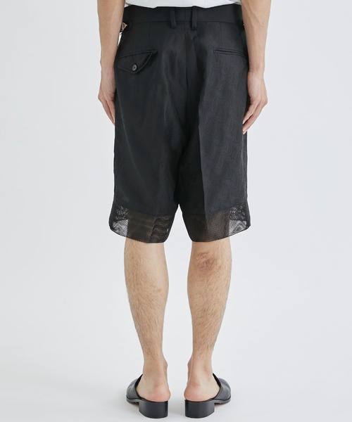 TOGA(トーガ)の「Paisley jacquard short pants(その他パンツ・メンズ・ブラック・L/M)」の6枚目の写真