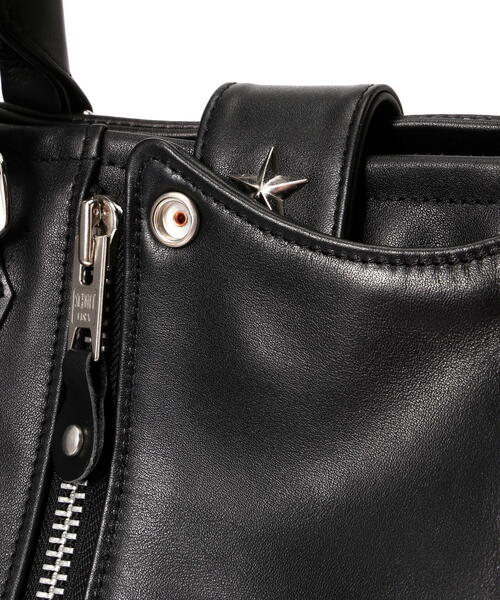 Schott（ショット）の「Schott/ショット/RIDERS TOTE BAG/ライダース トートバッグ（トートバッグ・メンズ・ブラック・F）」の16枚目の写真