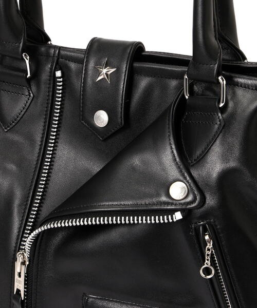 Schott（ショット）の「Schott/ショット/RIDERS TOTE BAG/ライダース トートバッグ（トートバッグ・メンズ・ブラック・F）」の17枚目の写真
