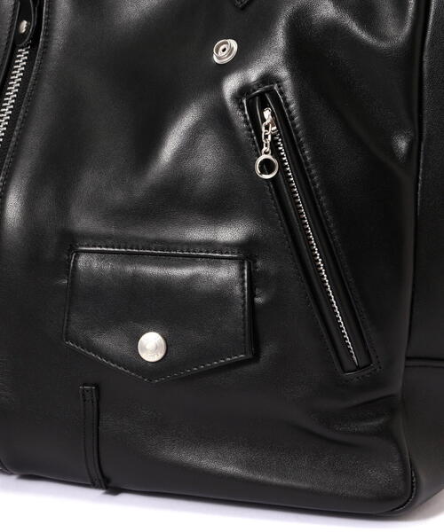 Schott（ショット）の「Schott/ショット/RIDERS TOTE BAG/ライダース トートバッグ（トートバッグ・メンズ・ブラック・F）」の18枚目の写真