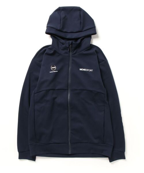 DESCENTE（デサント）の「デサント  S.F.TECHフルジップフーディ（スウェット・メンズ・ブルー/ネイビー/ブラック・3L/M/L/LL）」の3枚目の写真