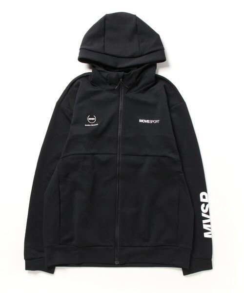 DESCENTE（デサント）の「デサント  S.F.TECHフルジップフーディ（スウェット・メンズ・ブルー/ネイビー/ブラック・3L/M/L/LL）」の2枚目の写真
