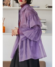 jouetie | シアーティアードフリルシャツ(シャツ/ブラウス)