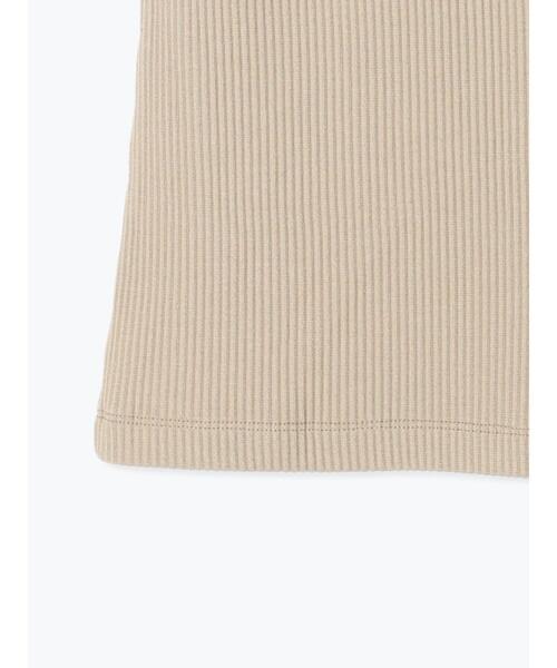 Te chichi(テチチ)の「前後2WAYアシメショルダーリブタンクトップ(タンクトップ・レディース・ブルー/オフホワイト/ベージュ/ブラック・F)」の13枚目の写真