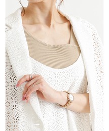 Te chichi | 前後2WAYアシメショルダーリブタンクトップ(タンクトップ)