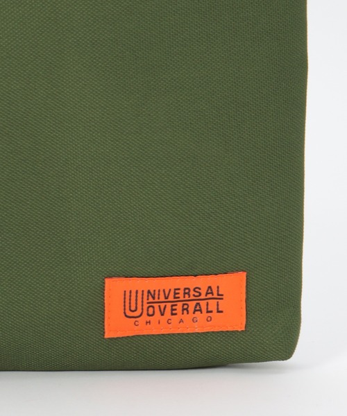 UNIVERSAL OVERALL（ユニバーサルオーバーオール）の「UNIVERSAL OVERALL ユニバーサルオーバーオール 撥水サコッシュ（ショルダーバッグ・メンズ・ブラック/オリーブ/ベージュ・FREE）」の5枚目の写真