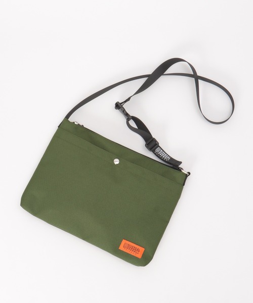 UNIVERSAL OVERALL（ユニバーサルオーバーオール）の「UNIVERSAL OVERALL ユニバーサルオーバーオール 撥水サコッシュ（ショルダーバッグ・メンズ・ブラック/オリーブ/ベージュ・FREE）」の8枚目の写真