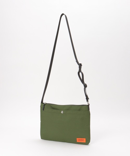 UNIVERSAL OVERALL（ユニバーサルオーバーオール）の「UNIVERSAL OVERALL ユニバーサルオーバーオール 撥水サコッシュ（ショルダーバッグ・メンズ・ブラック/オリーブ/ベージュ・FREE）」の11枚目の写真