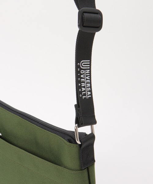 UNIVERSAL OVERALL（ユニバーサルオーバーオール）の「UNIVERSAL OVERALL ユニバーサルオーバーオール 撥水サコッシュ（ショルダーバッグ・メンズ・ブラック/オリーブ/ベージュ・FREE）」の14枚目の写真