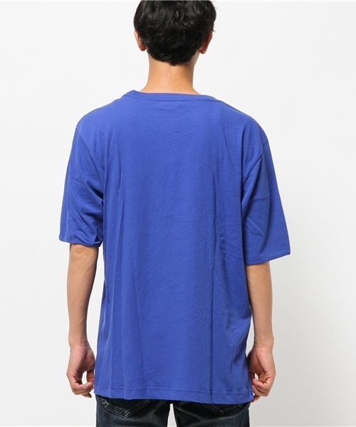 OUTLET（アウトレット）の「【Ciaopanic】32/-弱強燃天竺ビッグポケTee（Tシャツ/カットソー・メンズ・ブルー・LARGE/MEDIUM）」の4枚目の写真