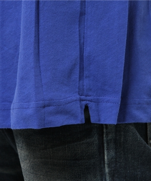 OUTLET（アウトレット）の「【Ciaopanic】32/-弱強燃天竺ビッグポケTee（Tシャツ/カットソー・メンズ・ブルー・LARGE/MEDIUM）」の8枚目の写真