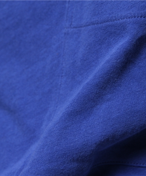 OUTLET（アウトレット）の「【Ciaopanic】32/-弱強燃天竺ビッグポケTee（Tシャツ/カットソー・メンズ・ブルー・LARGE/MEDIUM）」の9枚目の写真