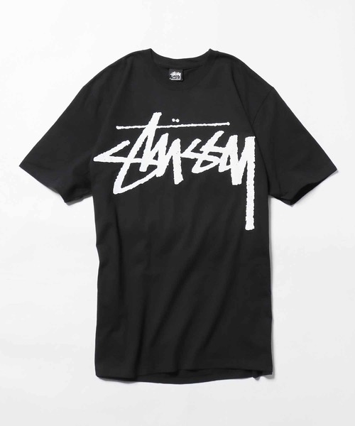 STUSSY(ステューシー)の「STUSSY/ステューシー BIG STOCK TEE Tシャツ(Tシャツ/カットソー・メンズ・ブラック/ホワイト・L/M/XL/S)」の2枚目の写真