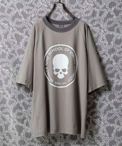 NUMBER (N)INE(ナンバーナイン)の「SCHOOL OF VISUAL COMEDY WIDE RIB LOOSE T-SHIRT(Tシャツ/カットソー・メンズ・ブラック/グレー・2/3/4)」の8枚目の写真