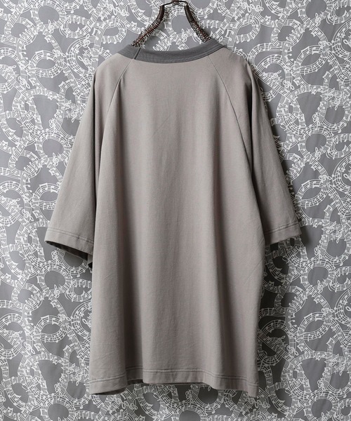 NUMBER (N)INE(ナンバーナイン)の「SCHOOL OF VISUAL COMEDY WIDE RIB LOOSE T-SHIRT(Tシャツ/カットソー・メンズ・ブラック/グレー・2/3/4)」の14枚目の写真