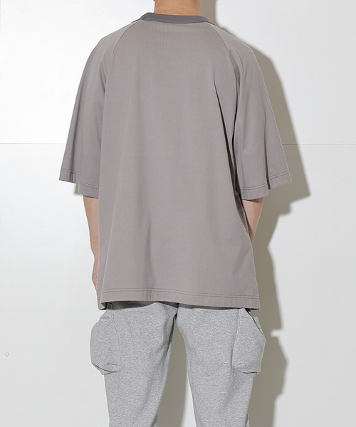 NUMBER (N)INE(ナンバーナイン)の「SCHOOL OF VISUAL COMEDY WIDE RIB LOOSE T-SHIRT(Tシャツ/カットソー・メンズ・ブラック/グレー・2/3/4)」の5枚目の写真