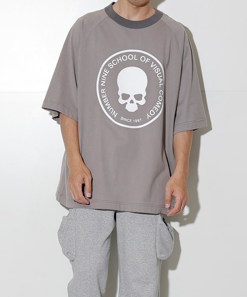 NUMBER (N)INE(ナンバーナイン)の「SCHOOL OF VISUAL COMEDY WIDE RIB LOOSE T-SHIRT(Tシャツ/カットソー・メンズ・ブラック/グレー・2/3/4)」の15枚目の写真