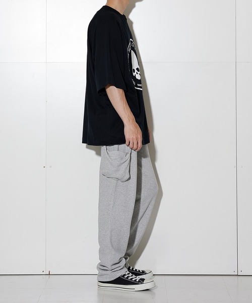 NUMBER (N)INE(ナンバーナイン)の「SCHOOL OF VISUAL COMEDY WIDE RIB LOOSE T-SHIRT(Tシャツ/カットソー・メンズ・ブラック/グレー・2/3/4)」の13枚目の写真