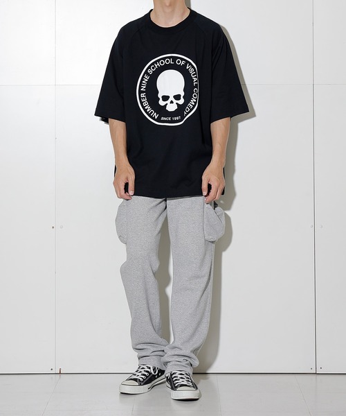 NUMBER (N)INE(ナンバーナイン)の「SCHOOL OF VISUAL COMEDY WIDE RIB LOOSE T-SHIRT(Tシャツ/カットソー・メンズ・ブラック/グレー・2/3/4)」の19枚目の写真