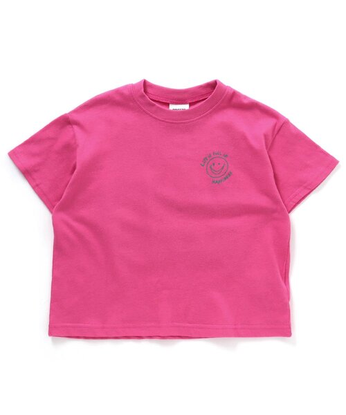 BREEZE（ブリーズ）の「ビビットカラーTシャツ（Tシャツ/カットソー・キッズ・ピンク/ブルー/ライム/チャコール/オレンジ・80/130/140/90/120/110/100）」の17枚目の写真